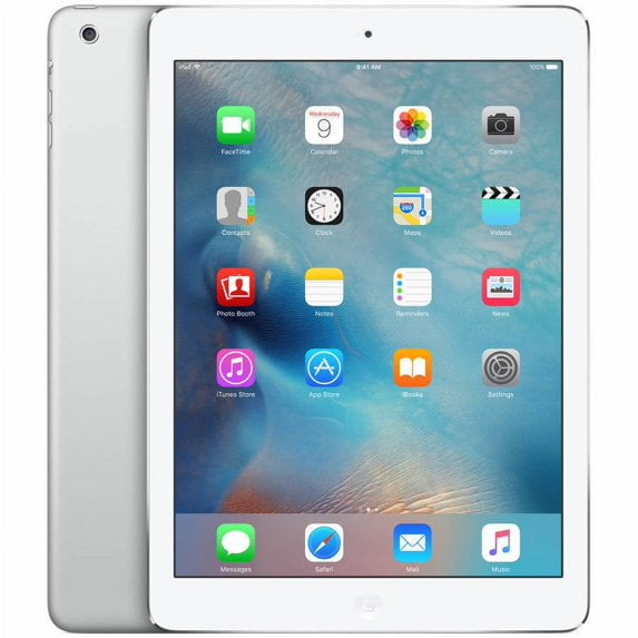 Restored 2013 Apple iPad air Wi Fi 32 GB Silver (1st Generation) (Refurbished)