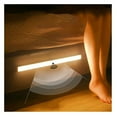 thumbnail image 1 of Under Counter Closet Lights Eye-Protection Motion Sensor Lighting for Stairway Wardrobe Kitchen Vanity  White Light 10CM, 1 of 8