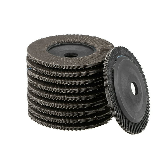 Flap Disc 120-grits 4" x 5/8" Abrasive Grinding Wheel Flap Sanding Disc Aluminum Oxide 10pcs