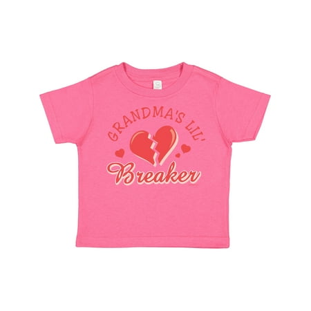 

Inktastic Grandma s Lil Heartbreaker Gift Toddler Boy or Toddler Girl T-Shirt