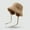 Khaki, variant on Outfmvch Scarf with Hood for Women Women's Fuzzy Wide Brim Faux Fur Bucket Hat Winter Warmer Fisherman Cap 3 in 1 Hat for Women Beige One Size