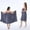 Gray, variant on Women’s Adjustable Wearable Bath Towel Wrap with Pockets and Secure Fit — Versatile Lounge, Beach Cover-Up, and Spa Robe for Comfortable All-Day Wear(Brown)