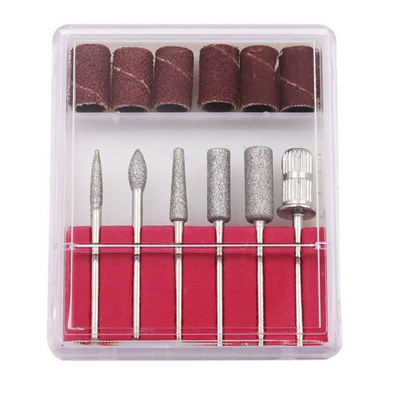 RAGUPEL Nail Drill,Includes 12 High-Quality Grinding Heads Nail Drill Bits,Boxed Design for Easy Storage Electric Nail File