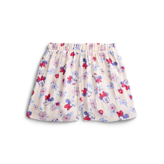Disney Minnie Mouse Girls Floral Shorts, Sizes 4-16