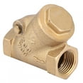thumbnail image 3 of Válvula de retención NPT, válvula de retención de latón de latón con rosca NPT de 1/2 pulg. Válvula de retención construida para precisión, 3 of 8