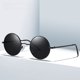 thumbnail image 3 of Gafas de sol polarizadas clásicas con montura redonda Retro para hombre, gafas de sol coloridas multicolores a la moda para mujer, 3 of 5