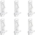 thumbnail image 1 of EASTIN Clear Plastic Locking Shelf Support Pegs  Fits 5/16” Diameter Hole  5/8” Shelf  30 Pack, 1 of 6