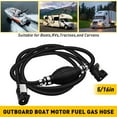 thumbnail image 4 of For Mariner Parkson Johnson Motor Outboard Tank Boats Fuel Gas Hose MarineLines E8U1, 4 of 5