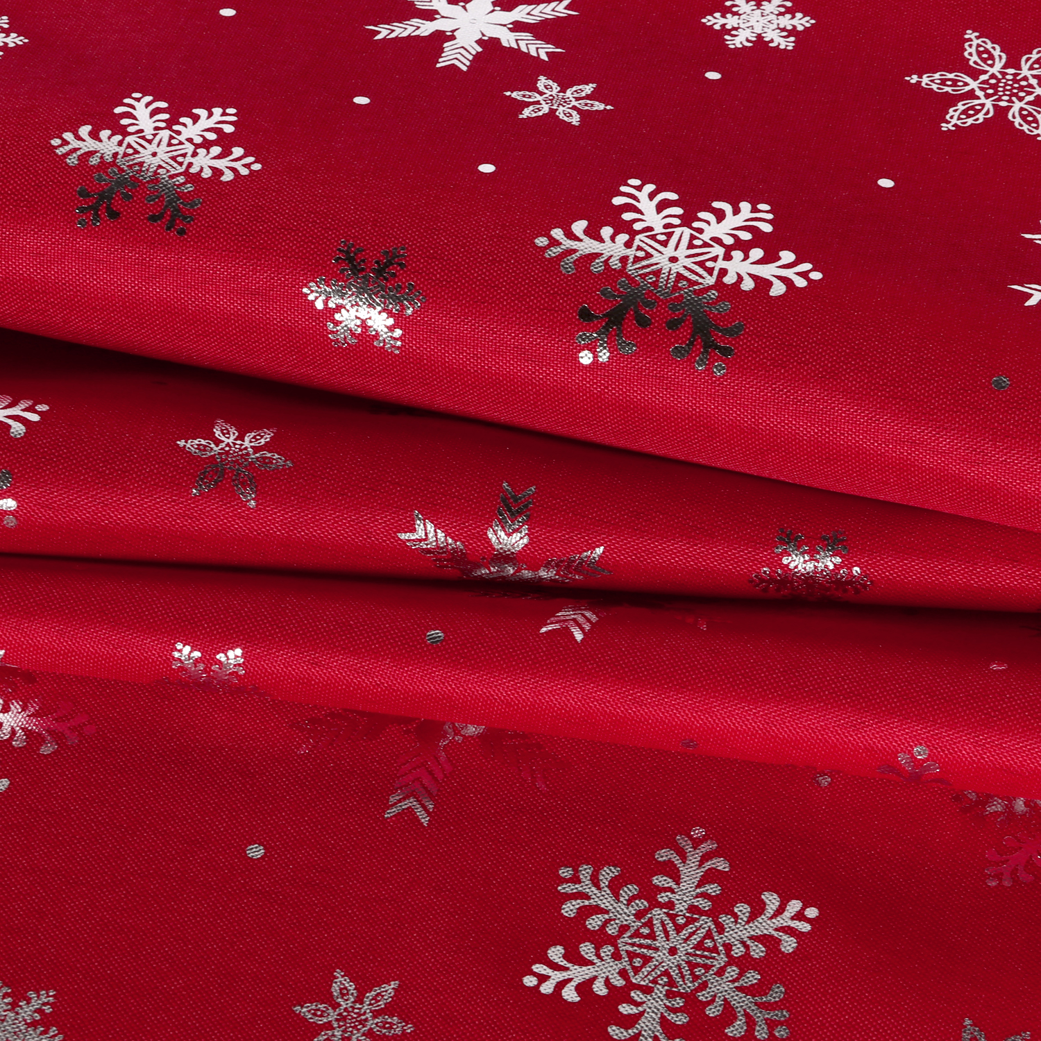 Lushvida Christmas Snowflake Tablecloth, 60" x 84" Rectangle photo 4