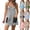 Black, variant on UDAUDU Womens Tennis Athletic Dress Mini Romper Dress with Built in Shorts Summer Vacation Outfits Set One Piece Outfits Sky Blue 2XL