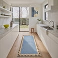 thumbnail image 2 of 2.5X8 Runner Rug Machine Washable, Kitchen Runner Rug for Floor and Hallway, Non Slip Throw Area Rug with Rubber Backing for Living Room、 Entryway、Bedroom and Dining Room, 2 of 5