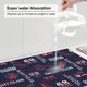 thumbnail image 5 of Fotbe Nautical Style Sailboat Alfombrilla de Secado para Cocina con Estampado, 18x24 Pulgadas, 5 of 7