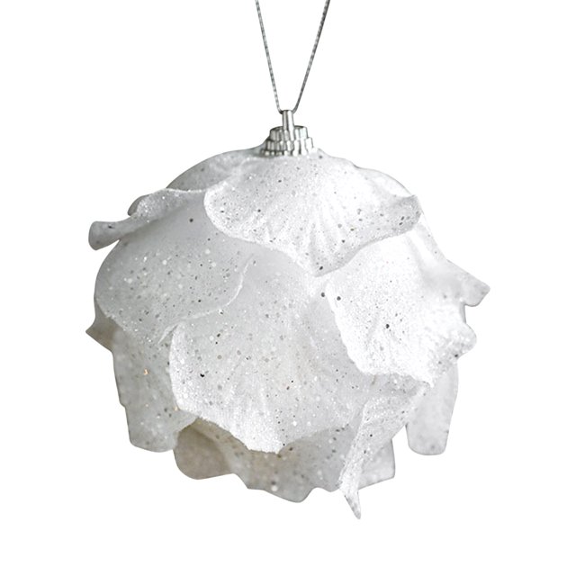 Xihbxyly Artículos Prime con Entrega Hoy Bolas de Espuma Navideñas Blancas para Decorar Árboles de Navidad, Piezas Colgantes, Accesorios de Decoración