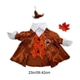 thumbnail image 2 of Exclusive Custom Dress up Outfit Sets for 23in Porch Goose Statues, Decorative Costume Accessories, Weather-Resistant Outdoor Clothing for Lawn/Courtyard/Patio/Seasonal Yard Scene Decoration, F, 2 of 6