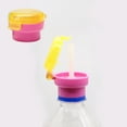 thumbnail image 5 of Pajita de seguridad anti desbordamiento con tapa de conversión de botella de bebida para niños portátil de 2 piezas, 5 of 5