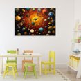 thumbnail image 3 of Stupell Industries Contemporary Cosmic Marbles Galaxy Canvas Art, 36 x 24, by Ray Powers, 3 of 8