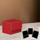 thumbnail image 5 of Durable Card Deck Box Organizador Almacenamiento Titular Álbum Contenedor de carga lateral para rojo4 Zulema Estuche de baraja de cartas coleccionables, 5 of 7