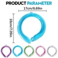 thumbnail image 2 of Reusable Neck Cooling Tube, 120ml Leak-Proof TPU Ice Neck Ring, Wearable Cooling Neck Wrap for Summer Heat Relief, Ideal for Sports, Gardening, Outdoor Work & Hot Flashes, 1 Pack, 2 of 7