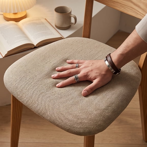 Chair Cushion Square Contoured Seat Pad For Dining And Office Seating Comfort