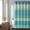 Blue & Green, variant on Coxila Linen Shower Curtain Stall Small Spring Farmhouse Floral Vintage Beige Botanical Neutral Half Narrow Single Walk in Stand up Heavy Duty Textured Toile Bathroom 36x72 Inch Fabric 7 Pack Hooks