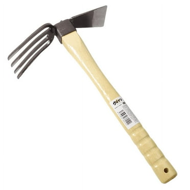 KUISUN Japanese Dual Sided Garden Cultivator – Handcrafted Garden Hoe & Tiller, Sturdy & Handy