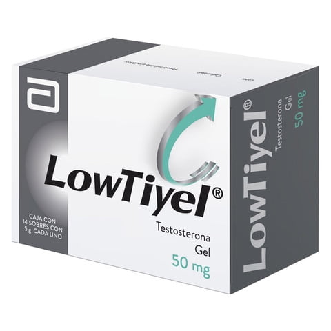 Lowtiyel gel 50 mg, 14 sobres con 5 g c/u