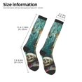 thumbnail image 2 of Sigee Baroque Floral Still Life for Socks for Men Women Socks Stocking Compression Socks, 2 of 6