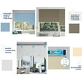 thumbnail image 2 of Keego Motorized Shade Remote Control App Control Voice Control Silent Rechargeable Blackout Roller Blinds Auto Window Blinds White,58.5"w x 56"h, 2 of 8
