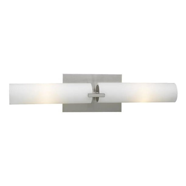 PLC Lighting 918-CFL SN 2 Lumière PL13 Polipo Vanity Lite