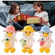 thumbnail image 5 of Juguete de peluche de pato morado (sombrero amarillo), muñeco de peluche de 30 cm, almohada suave y esponjosa, pato escolar, regalo perfecto para todas las edades y ocasiones, 5 of 5