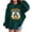 Green, variant on TIREOW Girls and Boys Halloween Hoodie Long Sleeve Hooded Sweatshirt Halloween Themed Printed Loose Casual Pullovers Tops