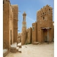 thumbnail image 3 of Desert Duvet Cover Set, Sarai Batu Reconstruction of Capital City of Golden Horde Russia, Decorative 3 Piece Bedding Set with 2 Pillow Shams, Queen Size, Pale Brown Pale Blue, by Ambesonne, 3 of 3