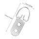thumbnail image 2 of SHOWERORO 30Jgo Kit De Hardware Para Colgar Marcos Con De Anillo D Resistentes Y Tornillos, 2 of 8