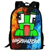 Unspeakable Backpack, Anime Travel Laptop Backpack, Casual Daypack For College School, Back To School Gift For Men & Women,Unisex Computer Bag Fits 15 Inch Notebook