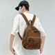thumbnail image 3 of Mochila escolar de estilo japonés, mochila de pana para mujer, estilo coreano, para estudiantes de secundaria y universitarios, mochila pequeña retro sencilla para mujer, 3 of 6