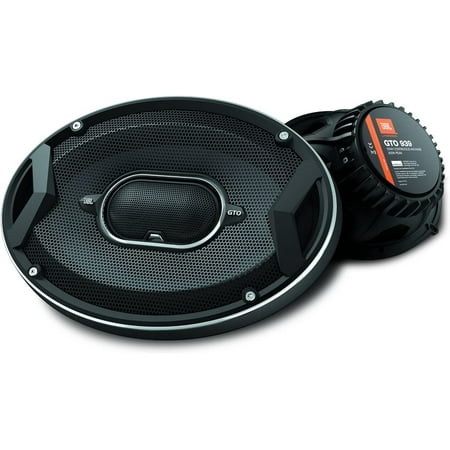 GTO939 GTO Series 6x9" 300W 3 Way Black Car Coaxial Audio Speakers Stereo