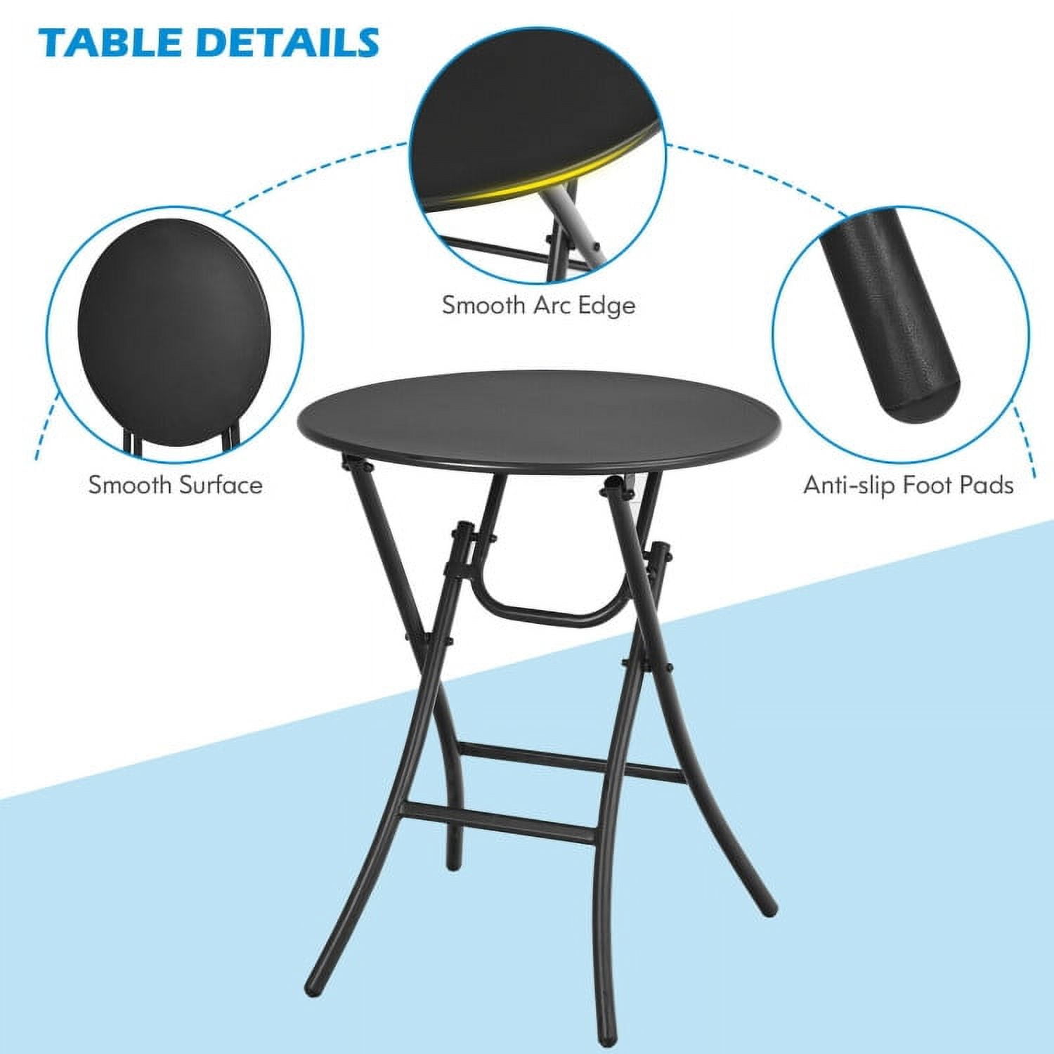 Aimee Lii 3 Pieces Patio Rattan Bistro Set with Round Dining Table, Outdoor Patio Furniture Sets Aimee Lii 3 Pieces Patio Rattan Bistro Set with Round Dining Table, Outdoor Patio Furniture Sets