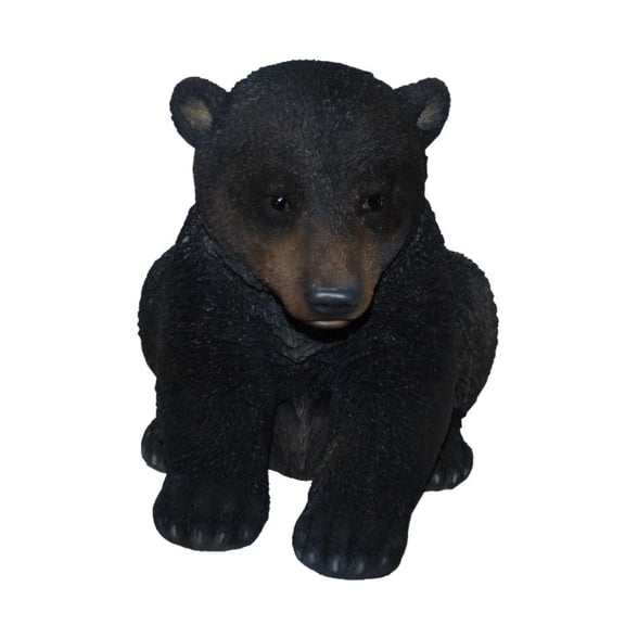 Hi-Line Gifts 14.5" Bear Cub Walking Outdoor Garden Statue