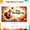 1A, variant on Festive Turkey Theme Autumn Leaves Happy Thanksgiving Banner for Holiday Celebration Family Gathering Fall Decoration