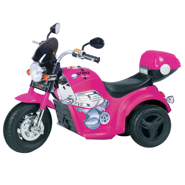 Kid Motorz Motorcycle in Pink (6V) - Walmart.com - Walmart.com