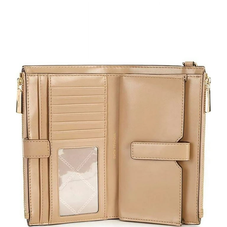 Michael Kors Women's Jet Set Wallet Phone, Double Zip Wristlet