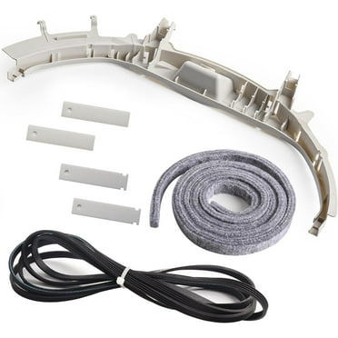 WE49X20697 Dryer Bearing Kit by Seentech Exact Fit GE Dryer (Include: WE3M26 Top Bearing, WE1M333 Glide Slides, WE1M1067 Dryer Bearing Drum Slide, 137292700 Dryer Drum Belt, WE09X20441 Dryer Felt)