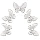 thumbnail image 2 of 5pcs mariposa diseño de uñas tachuelas niña uñas arte encantos hogar bricolaje manicura joyería, 2 of 6
