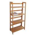 thumbnail image 2 of Timber Valley Multi-functional 4 Tier Bamboo Bookcase, 2 of 3