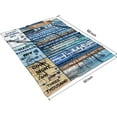 thumbnail image 3 of to My Wife Gifts Super Soft Flannel Blanket - Anniversary Romantic Birthday Gift Valentine''s Day Gift from Husband to Wife - Gifts for Her Soft Sofa Bed Throw Blanket (60inchx50inch), 3 of 5