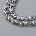 thumbnail image 2 of 10 m Tarnish Resistant 304 Stainless Steel Chains Decorative Chain Flower Soldered Stainless Steel color 5x3x1.5mm, 2 of 3