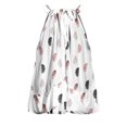 thumbnail image 4 of SMihono Hauts pour Femmes Débardeur Décontracté Sans Manches Imprimé Col Rond Blouse à Volants Crop Top pour Femmes Hauts d'Été pour Femmes, 4 of 5