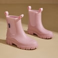 thumbnail image 4 of Zapatos Jardín Botas Lluvia Chelsea para Mujer Con Forro Felpa Exteriores, 4 of 9