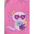 thumbnail image 3 of The Children's Place Baby & Toddler Girls Short Sleeve Summer Axolotl Snug Fit PJs, Sizes NB-6T, 3 of 3