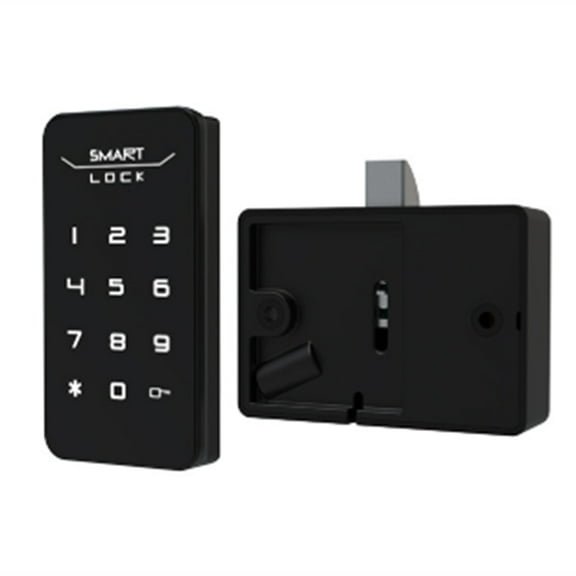 TOP! Smart Cabinet Lock Password Drawer Black Combination Security Keyless Cam for School Locker,Gym Locker,Cabinet